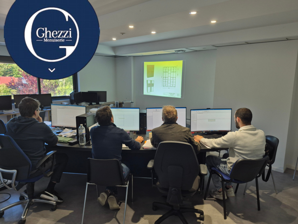 Formation Cabinet Vision France chez Ghezzi Menuiserie pour la mise en place de la CFAO